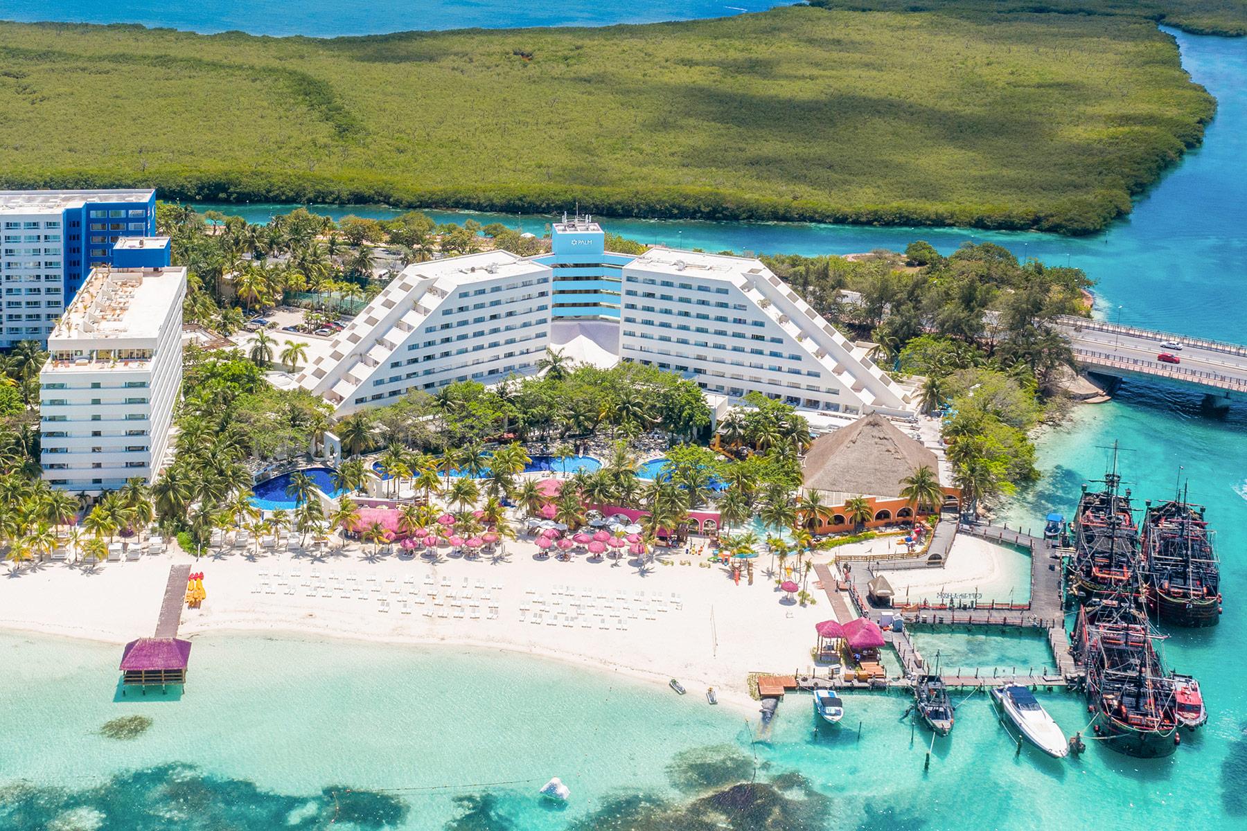 Oasis Palm Hotell Cancún Exteriör bild