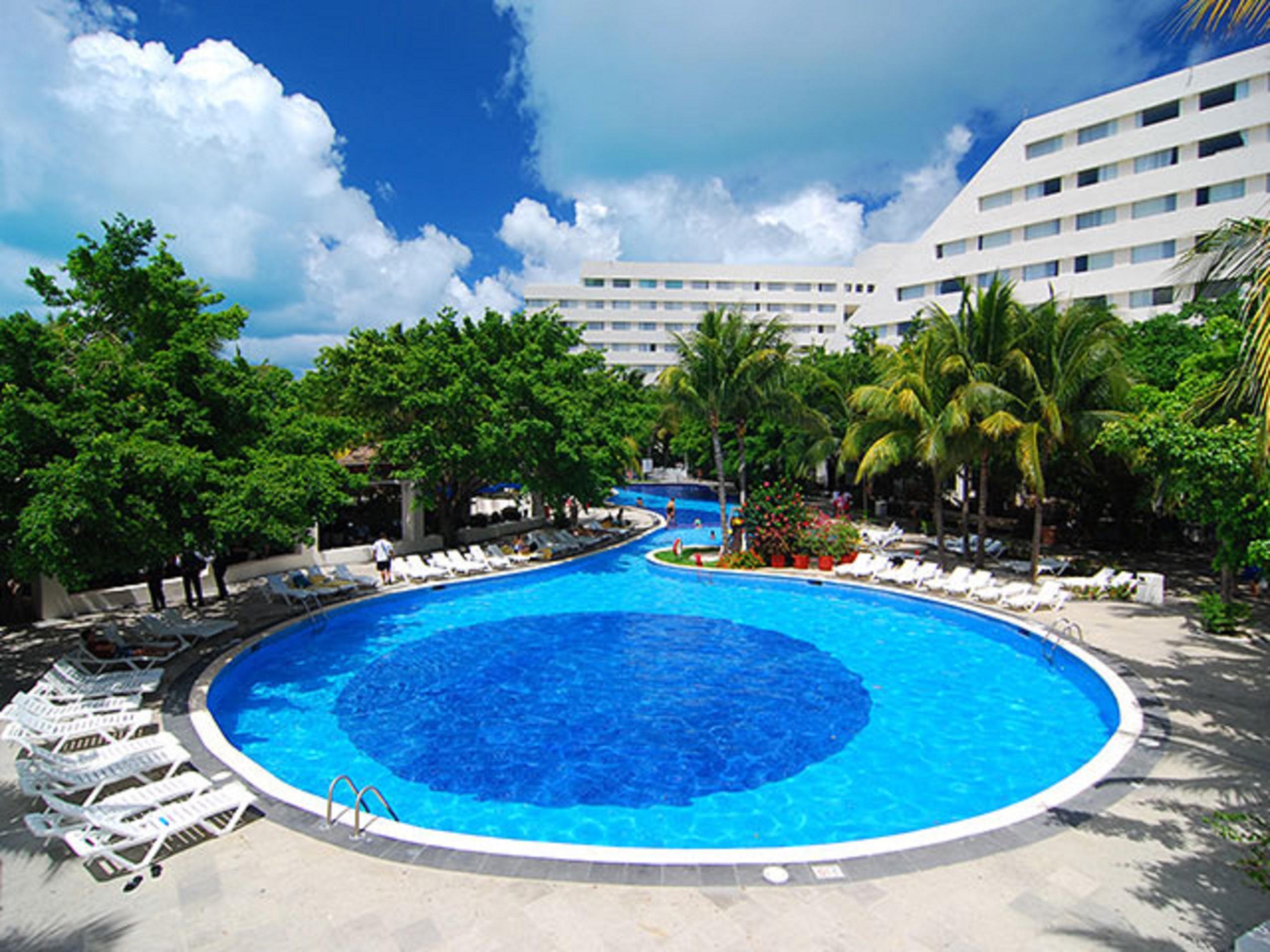 Oasis Palm Hotell Cancún Exteriör bild