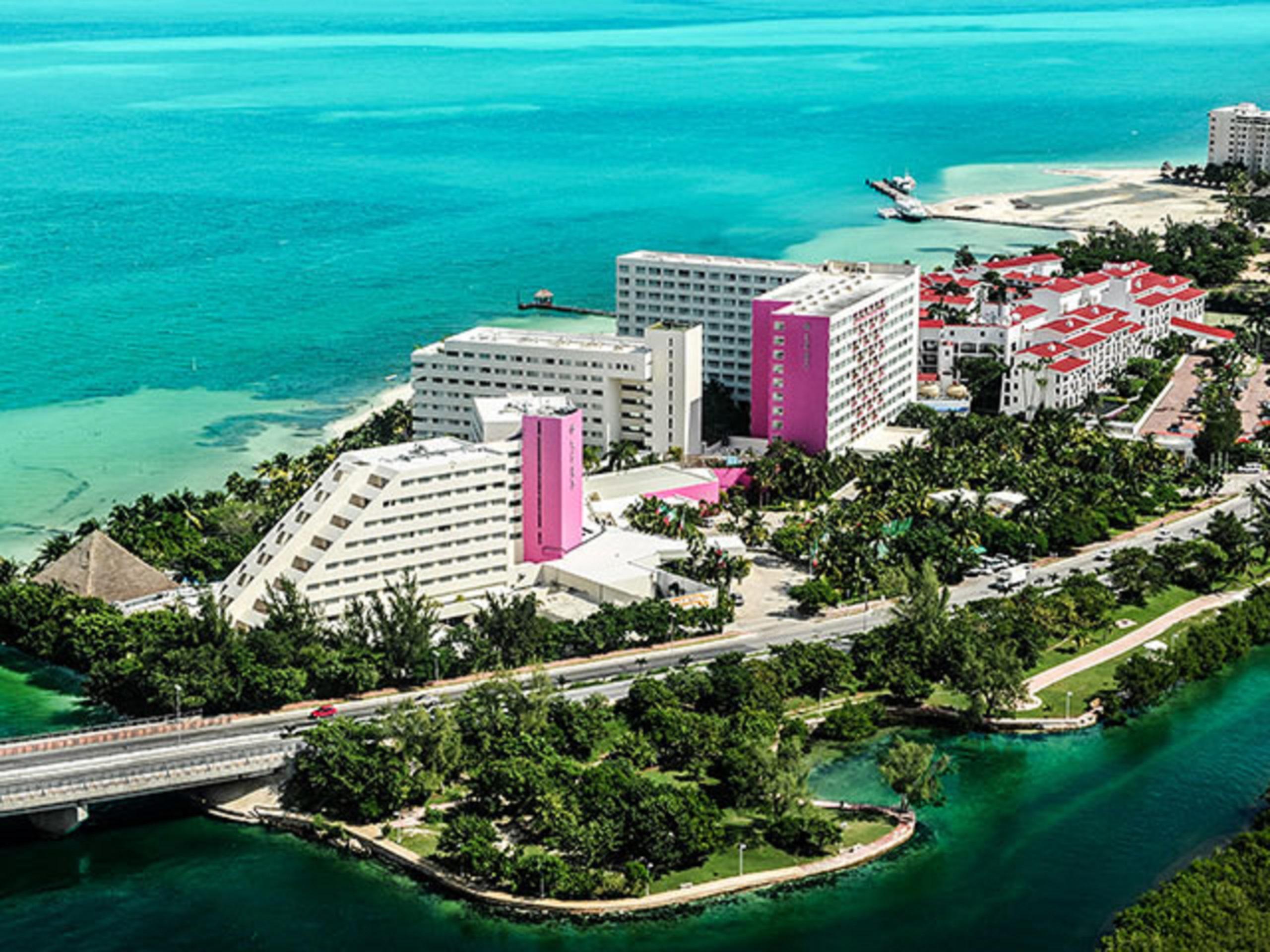 Oasis Palm Hotell Cancún Exteriör bild