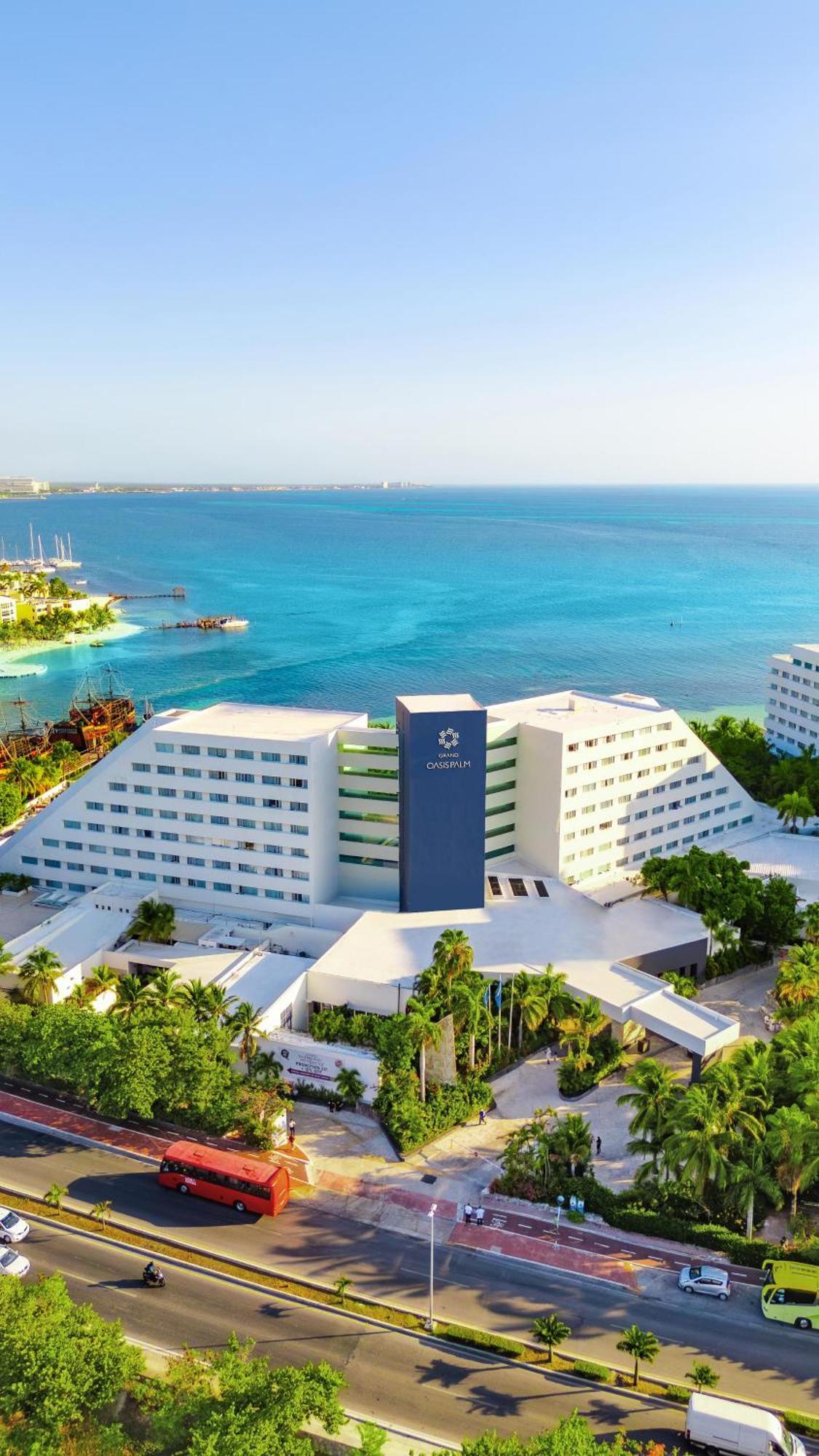 Oasis Palm Hotell Cancún Exteriör bild